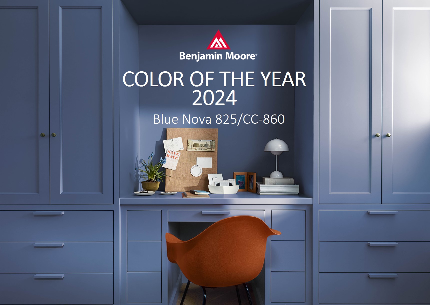 Benjamin Moore's 2024 Color of the Year Is Blue Nova